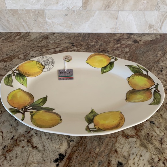 Effetti Home Lemons Cite des Citrons Oval Platter - Picture 6 of 6